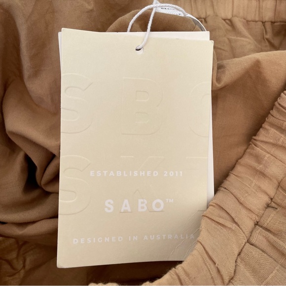 Sabo Skirt Tan Maxi Dress - Picture 7 of 8